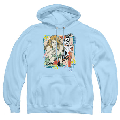 Dc Totally Harvey & Ivy Mens Hoodie Light Blue Officially Licensed