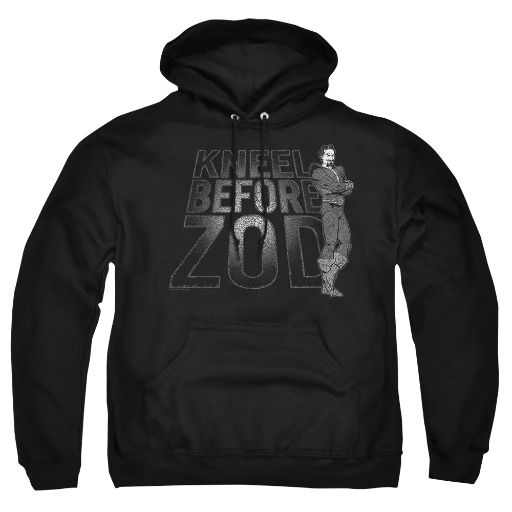 Dc Kneel Zod Mens Hoodie Black Officially Licensed