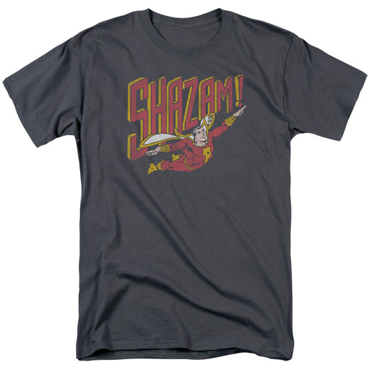 Dc Retro Marvel Mens T Shirt Charcoal