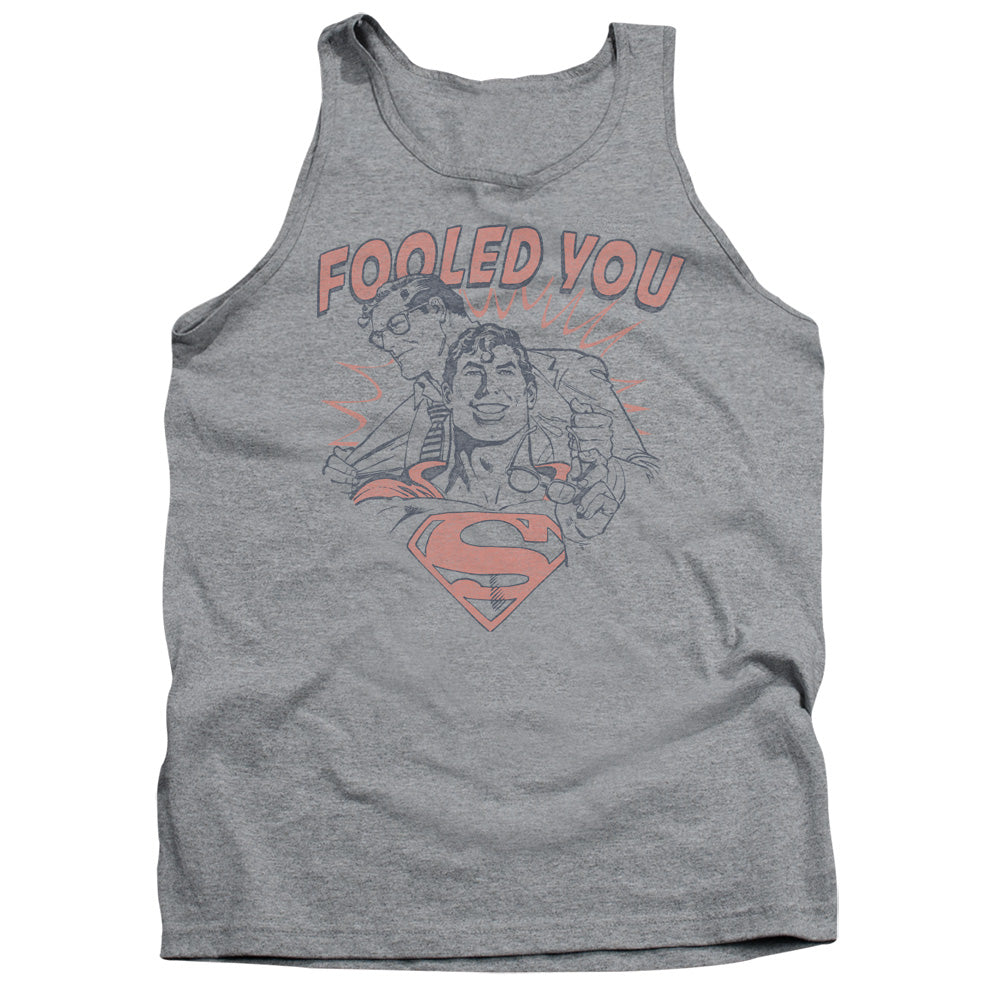 Dc Fooled You Mens Tank Top Shirt Athletic Heather