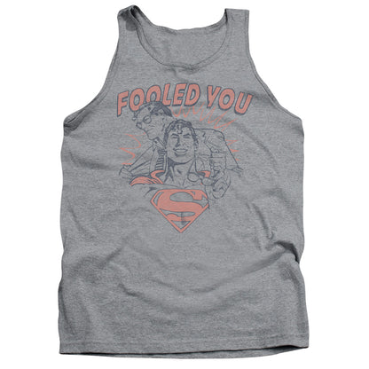 Dc Fooled You Mens Tank Top Shirt Athletic Heather