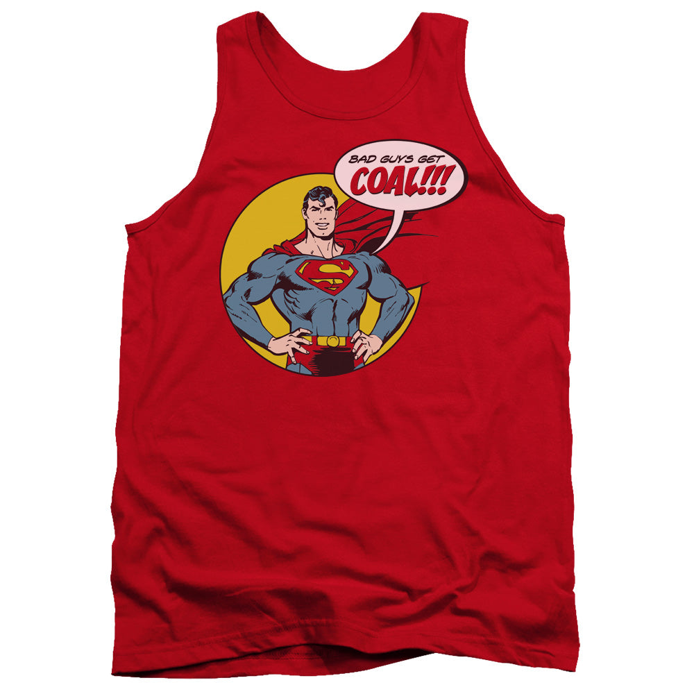 Dc Coal Mens Tank Top Shirt Red