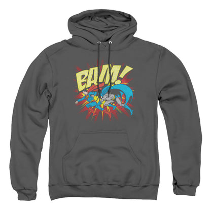 Dc Bam Mens Hoodie Charcoal Officially Licensed