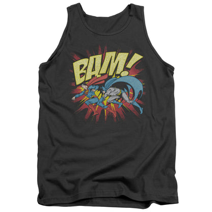 Dc Bam Mens Tank Top Shirt Charcoal