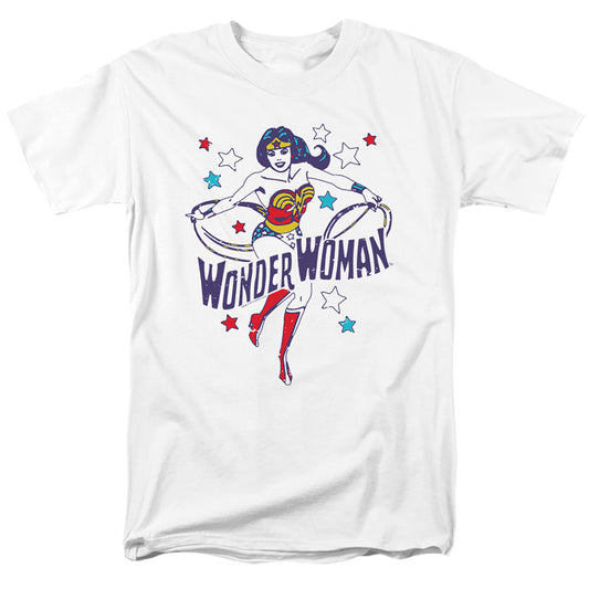 Dc Wonder Stars Mens T Shirt White
