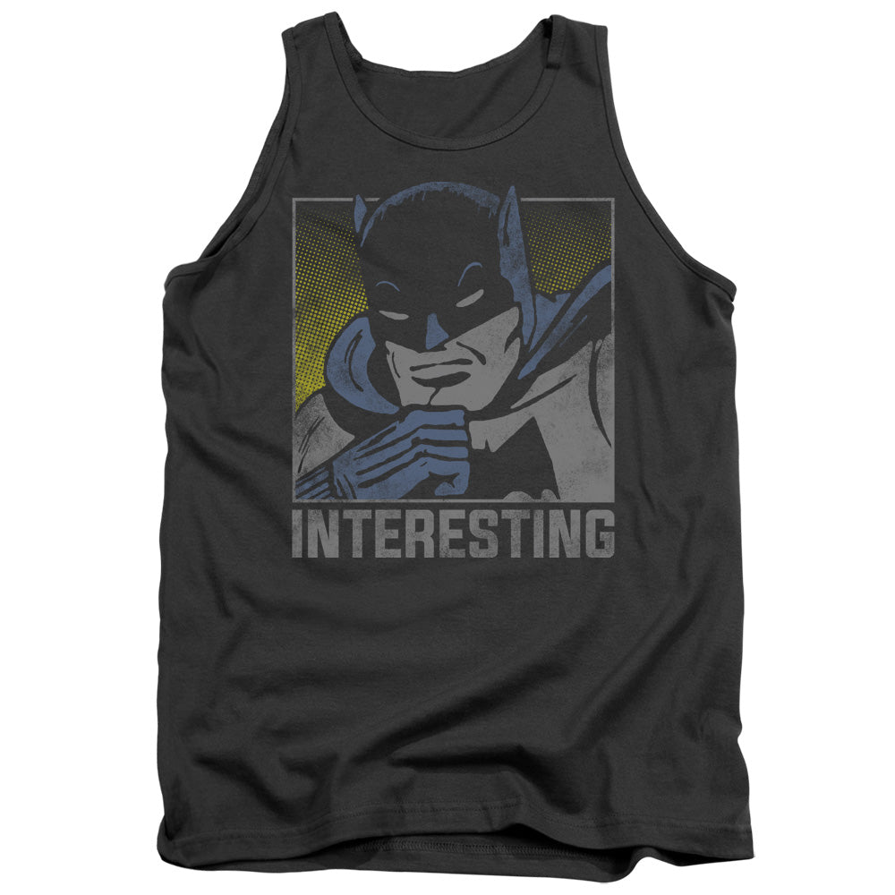 Dc Interesting Mens Tank Top Shirt Charcoal