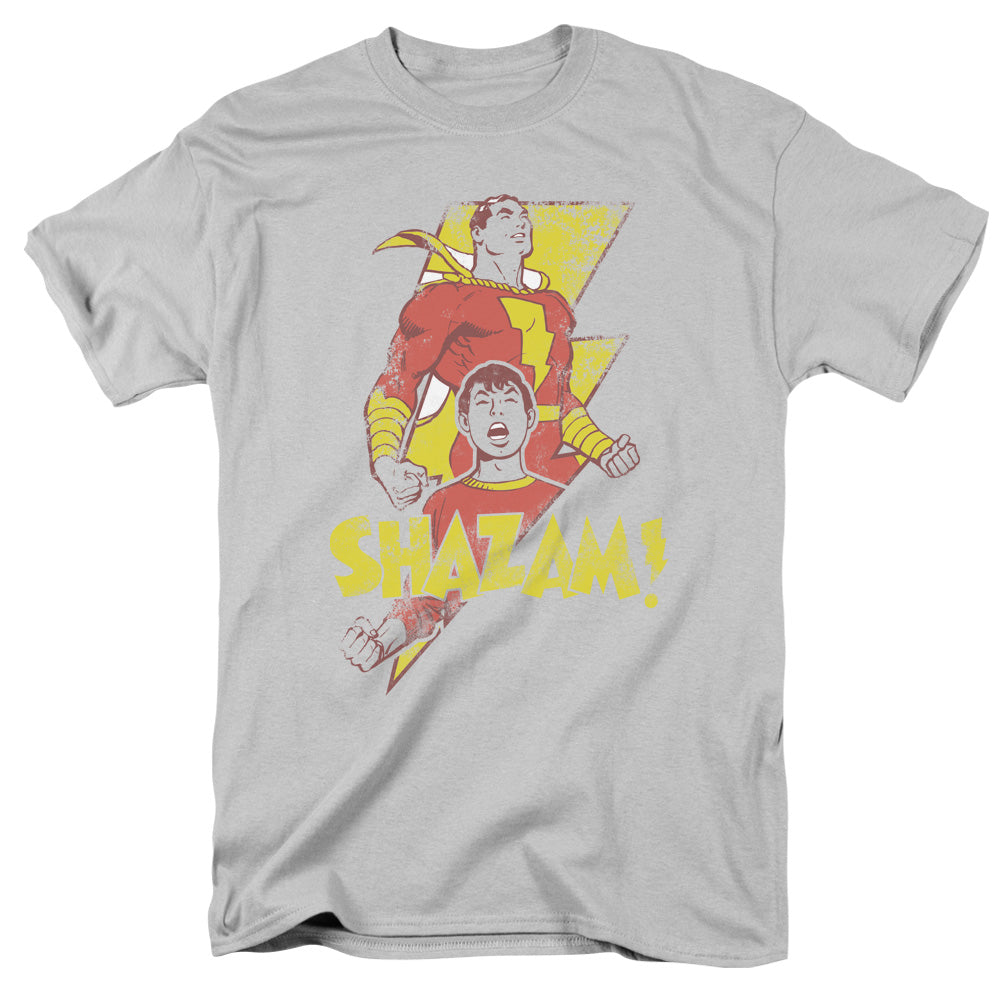 Dc Transformation Mens T Shirt Silver