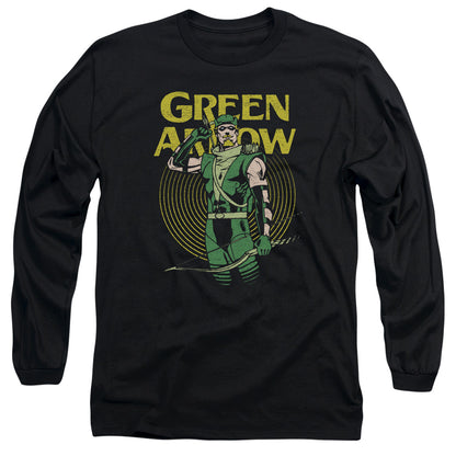 Dc Pull Mens Long Sleeve Shirt Black Officially Licensed