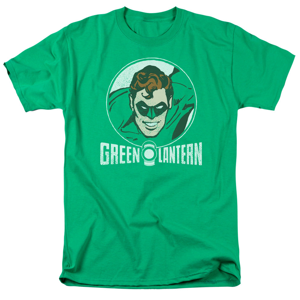Dc Lantern Circle Mens T Shirt Kelly Green