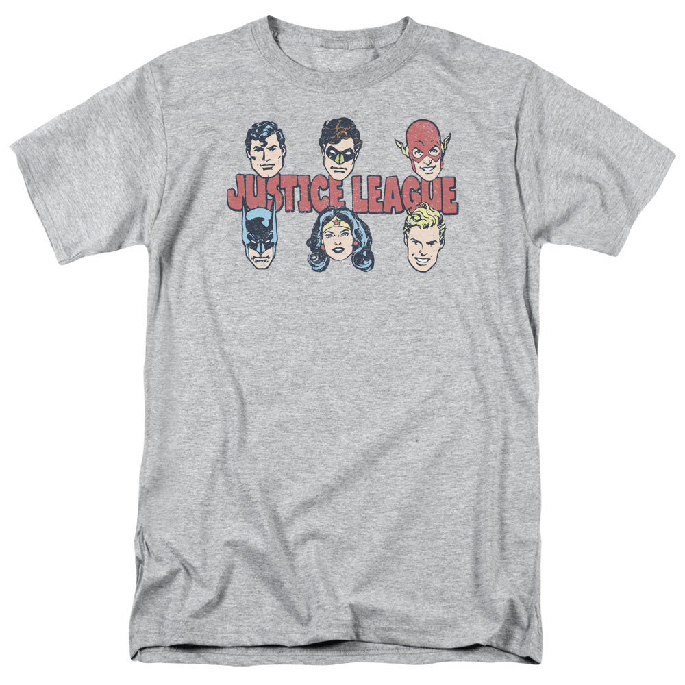 Dc Justice Lineup Mens T Shirt Athletic Heather