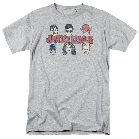 Dc Justice Lineup Mens T Shirt Athletic Heather
