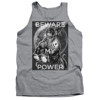 Dc Power Mens Tank Top Shirt Athletic Heather