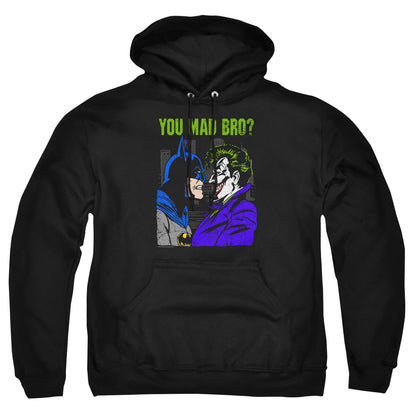 Dc Mad Bro Mens Hoodie Black Officially Licensed
