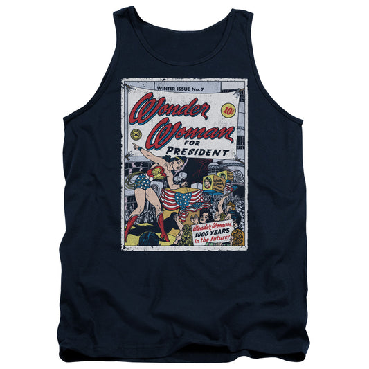 Dc Ww For President Mens Tank Top Shirt Navy