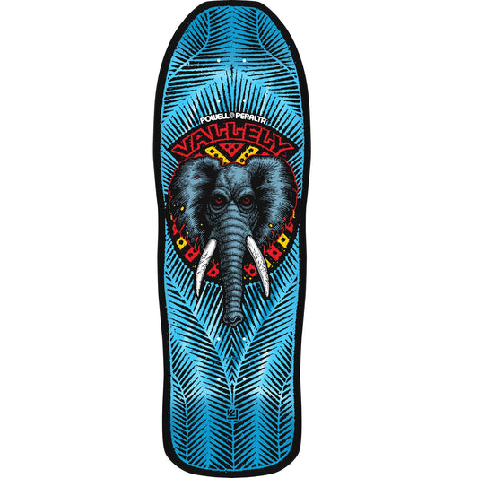 Powell Peralta Mike Vallely Elephant Reissue Deck - 10ƒ?? Blue Foil **PRE-ORDER**