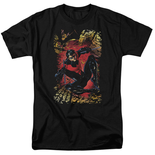 Justice League Of America Nightwing #1 Mens T Shirt Black