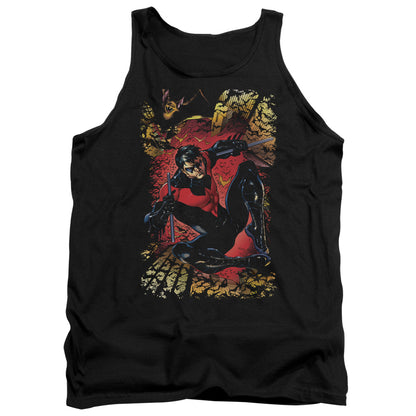 Justice League Nightwing #1 Mens Tank Top Shirt Black