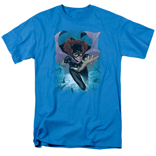 Jla Batgirl #1 Mens T Shirt Turquoise Officially Licensed