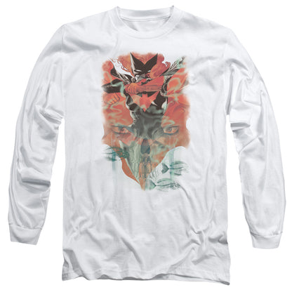 Batman Batwoman #1 Mens Long Sleeve Shirt White Officially Licensed