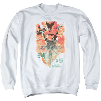 Batman Batwoman #1 Mens Crewneck Sweatshirt White