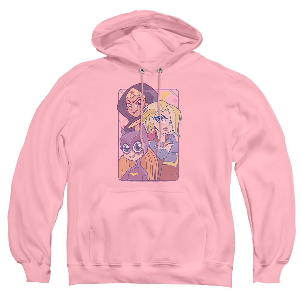 Dc Superhero Girls Dont Box Us In Mens Hoodie Pink Officially Licensed