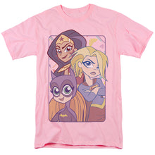 Load image into Gallery viewer, Dc Superhero Girls Dont Box Us In Mens T Shirt Pink