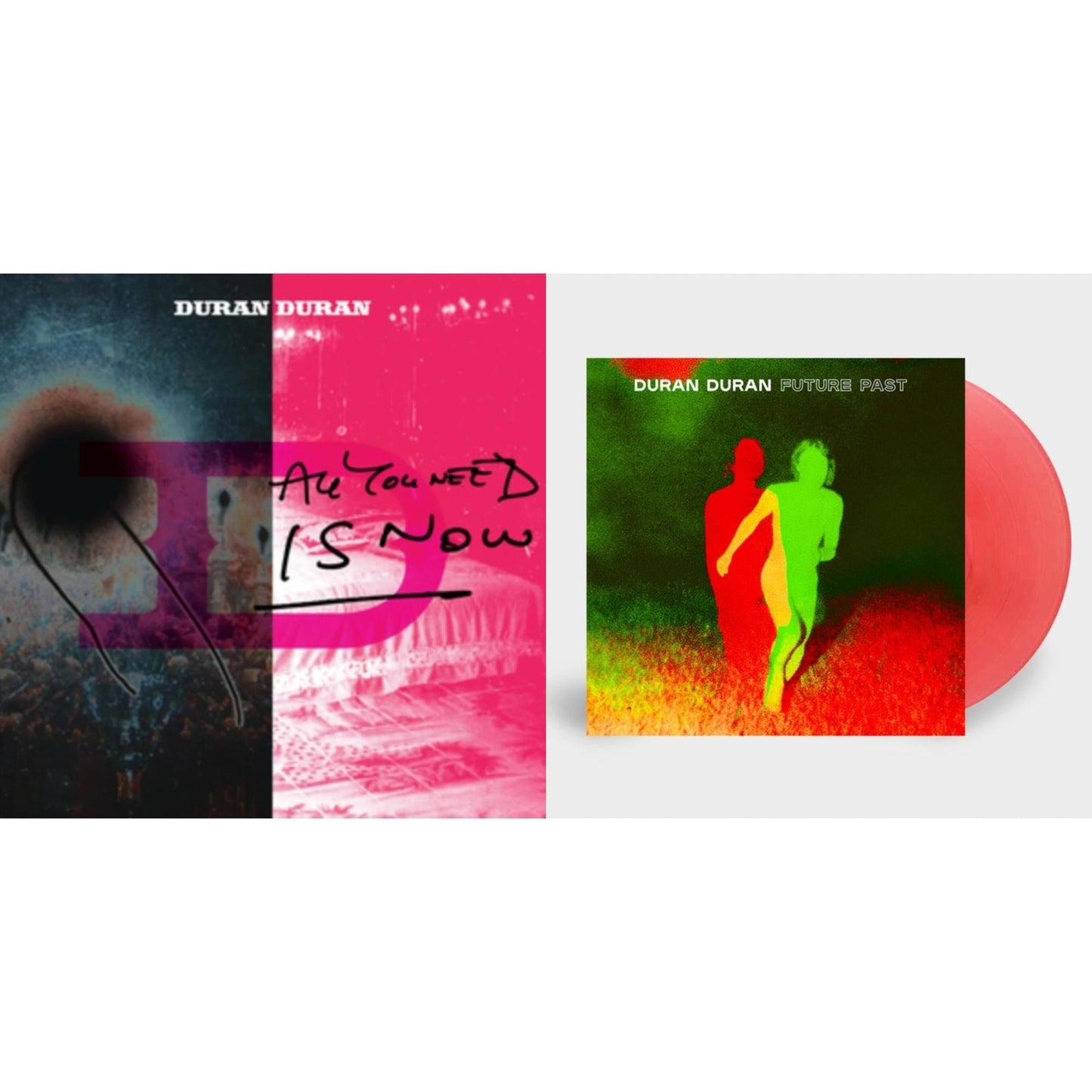 Duran Duran - Future Past (Transparent Red LP Vinyl) (I) & All You Need Is Now (Magenta Vinyl/2LP) (I)