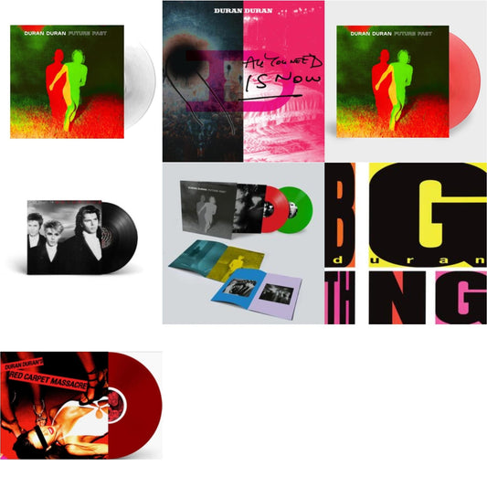 Duran Duran - Future Past & Future Past (Transparent Red LP Vinyl) (I) & All You Need Is Now (Magenta Vinyl/2LP) (I) & Red Carpet Massacre (Translucent Ruby Vinyl/2LP) (I) & Future Past (Complete Edition/2LP) & Notorious (2010 Remaster) & Big Thing