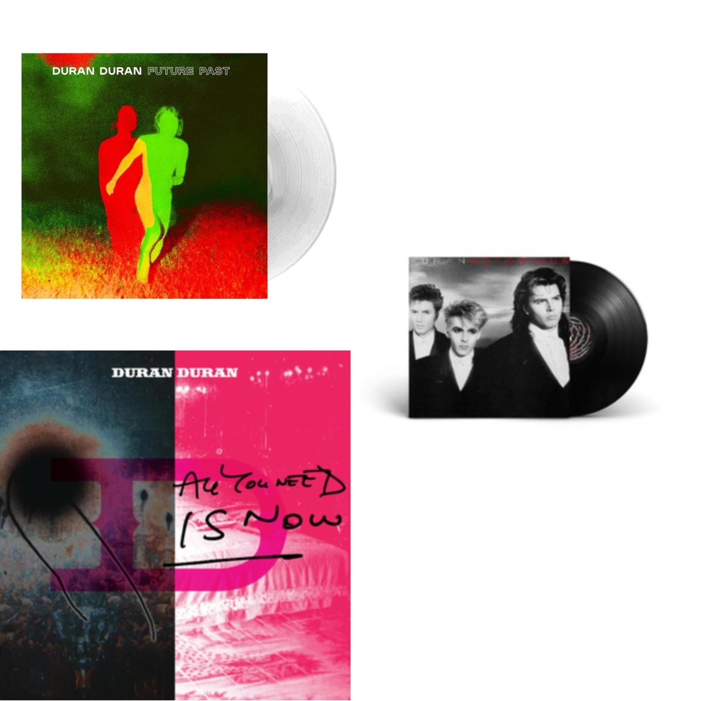 Duran Duran - Future Past & All You Need Is Now (Magenta Vinyl/2LP) (I) & Notorious (2010 Remaster)