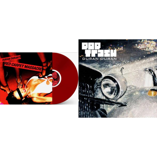 Duran Duran - Red Carpet Massacre (Translucent Ruby Vinyl/2LP) (I) & Pop Trash (2LP)