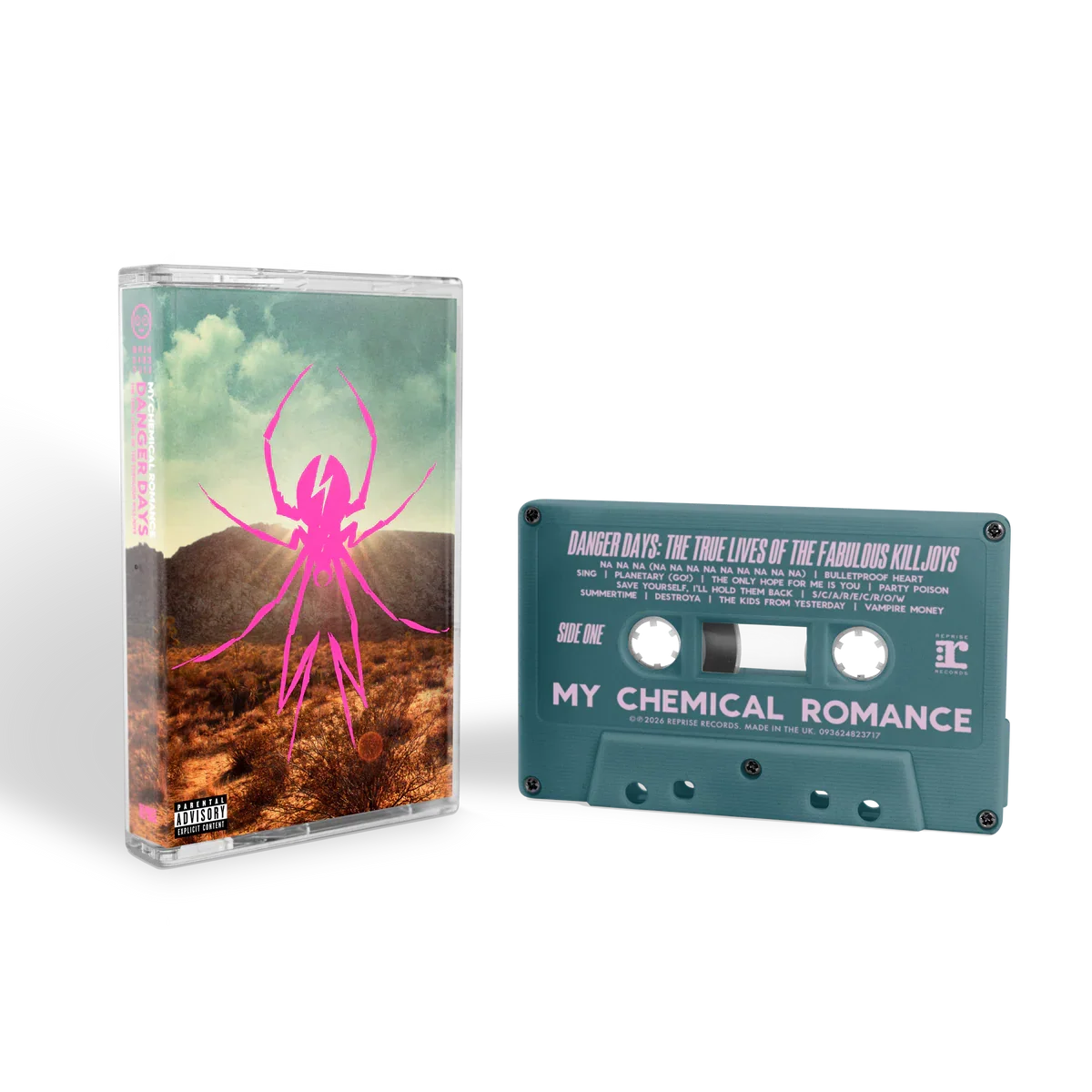 My Chemical Romance – Danger Days: The True Lives of the Fabulous Killjoys Cassette Tape