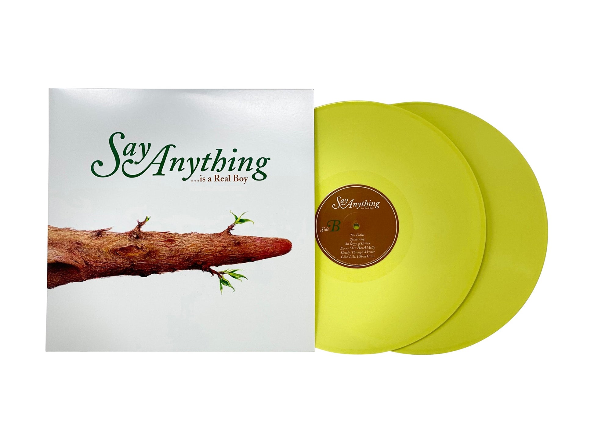 Say Anything - ...Is a Real Boy (Limited Edition Yellow Vinyl) Vinyl Record