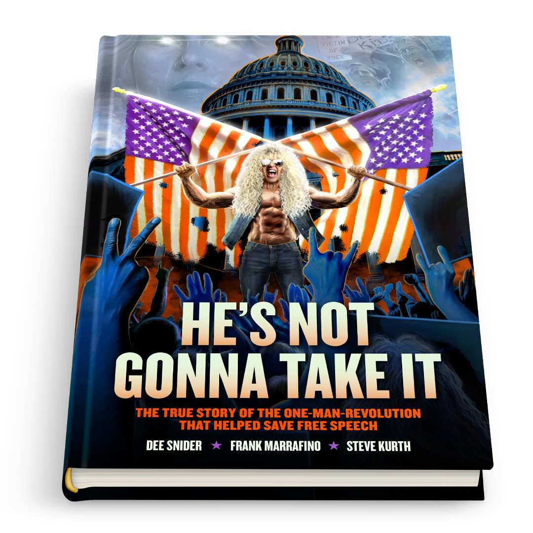 Dee Snider He's Not Gonna Take It - Signed Deluxe Bundle Book