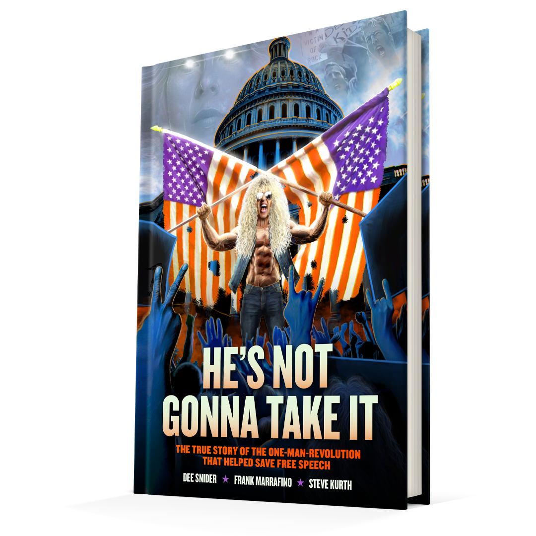 Dee Snider He's Not Gonna Take It - Signed Deluxe Bundle Book