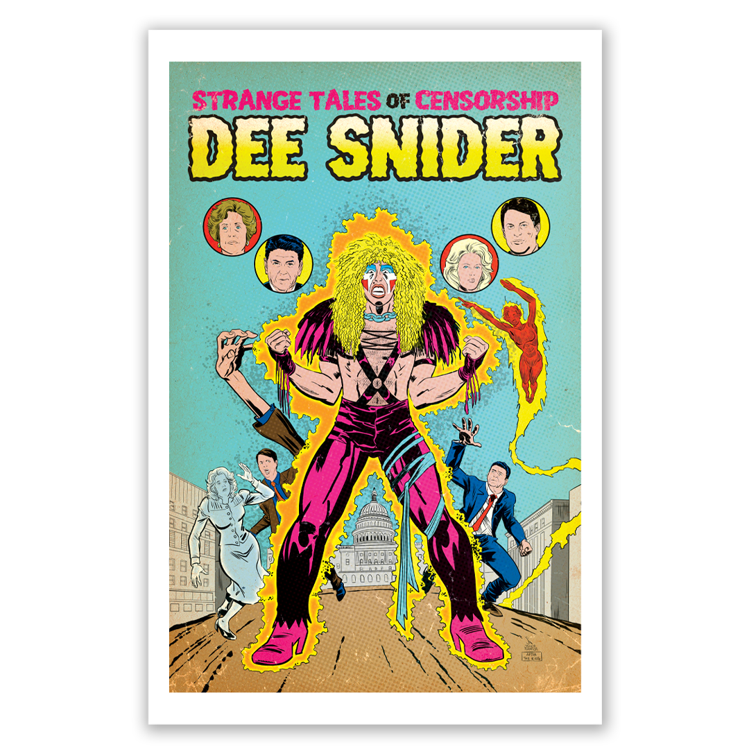 Dee Snider He's Not Gonna Take It - Signed Deluxe Bundle Book