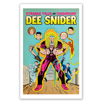 Dee Snider He's Not Gonna Take It - Signed Deluxe Bundle Book