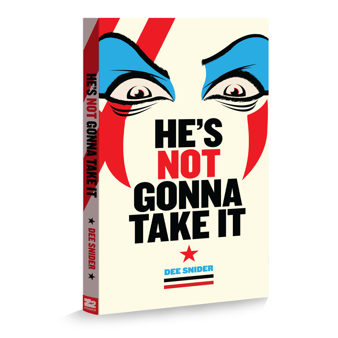 Dee Snider He's Not Gonna Take It - Signed Deluxe Bundle Book