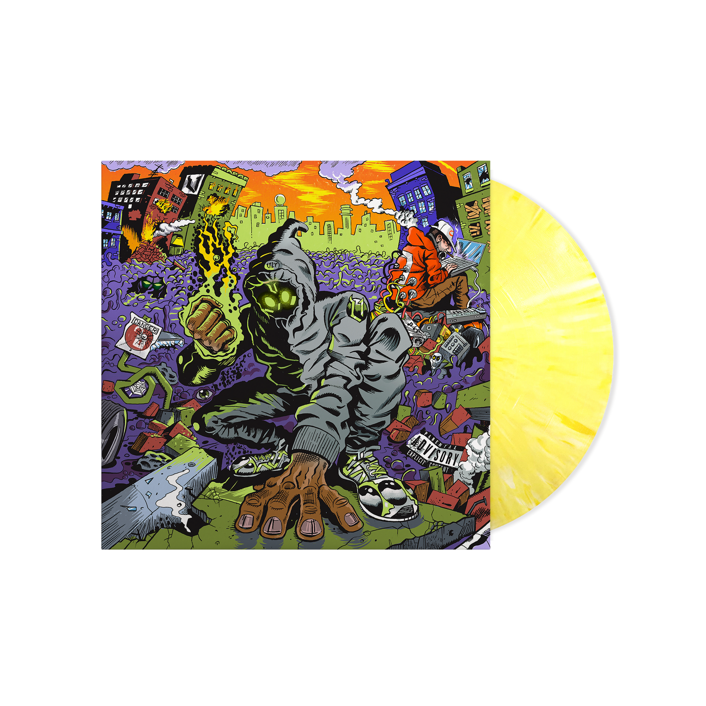 Denzel Curry ‘Unlocked’ LP (Limited Edition – Only 500 Made, Lemon Yellow Marble Vinyl) Vinyl Record
