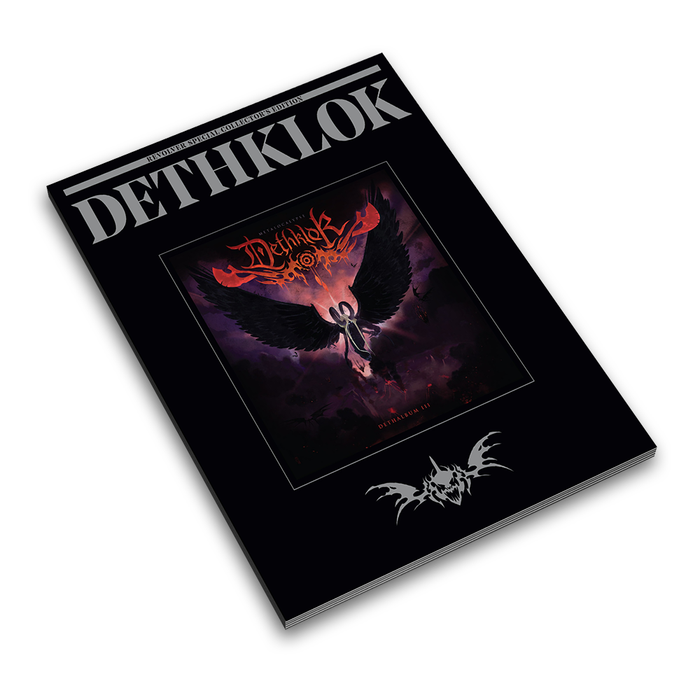 Dethklok 'Dethalbum Iii' Clear Purple LP + Dethklok X Revolver Special Collector's Edition Vinyl Record
