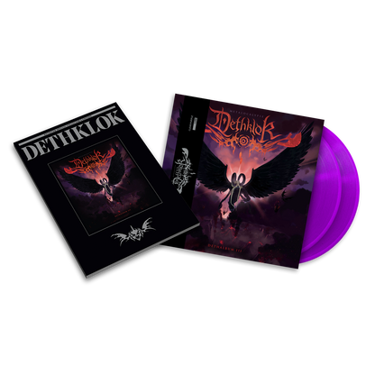 Dethklok 'Dethalbum Iii' Clear Purple LP + Dethklok X Revolver Special Collector's Edition Vinyl Record