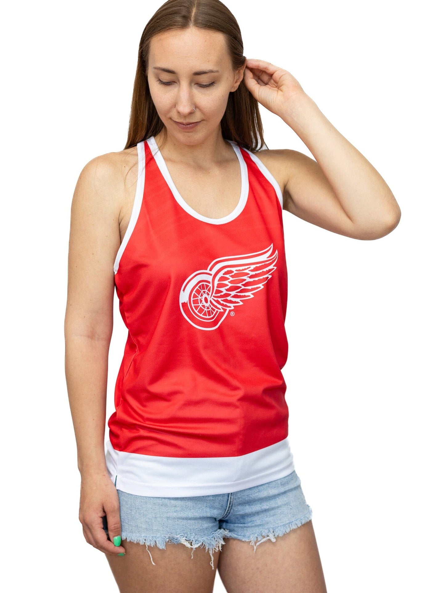 Detroit Red Wings Women's Racerback Hockey Tank