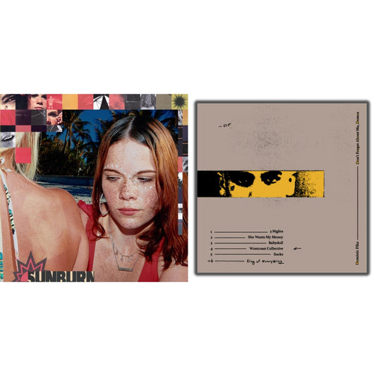 Dominic Fike - Sunburn (X) (150G) & Don't Forget About Me, Demos (150G) - LP Vinyl Bundle