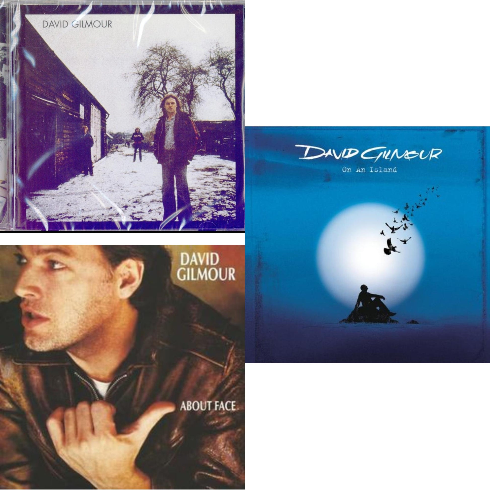 David Gilmour - On An Island & David Gilmour & About Face - CD Bundle