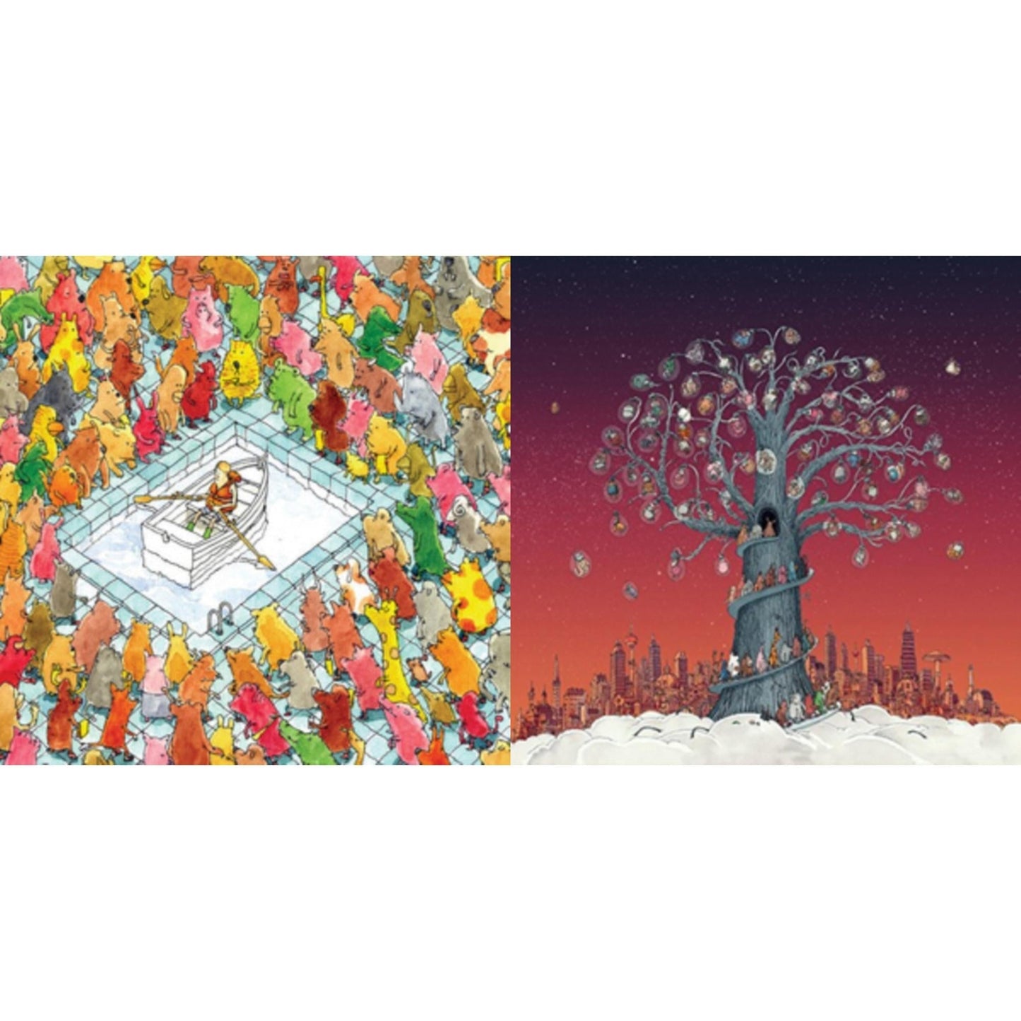 Dance Gavin Dance - Artificial Selection & Happiness (180G) - LP Vinyl Bundle