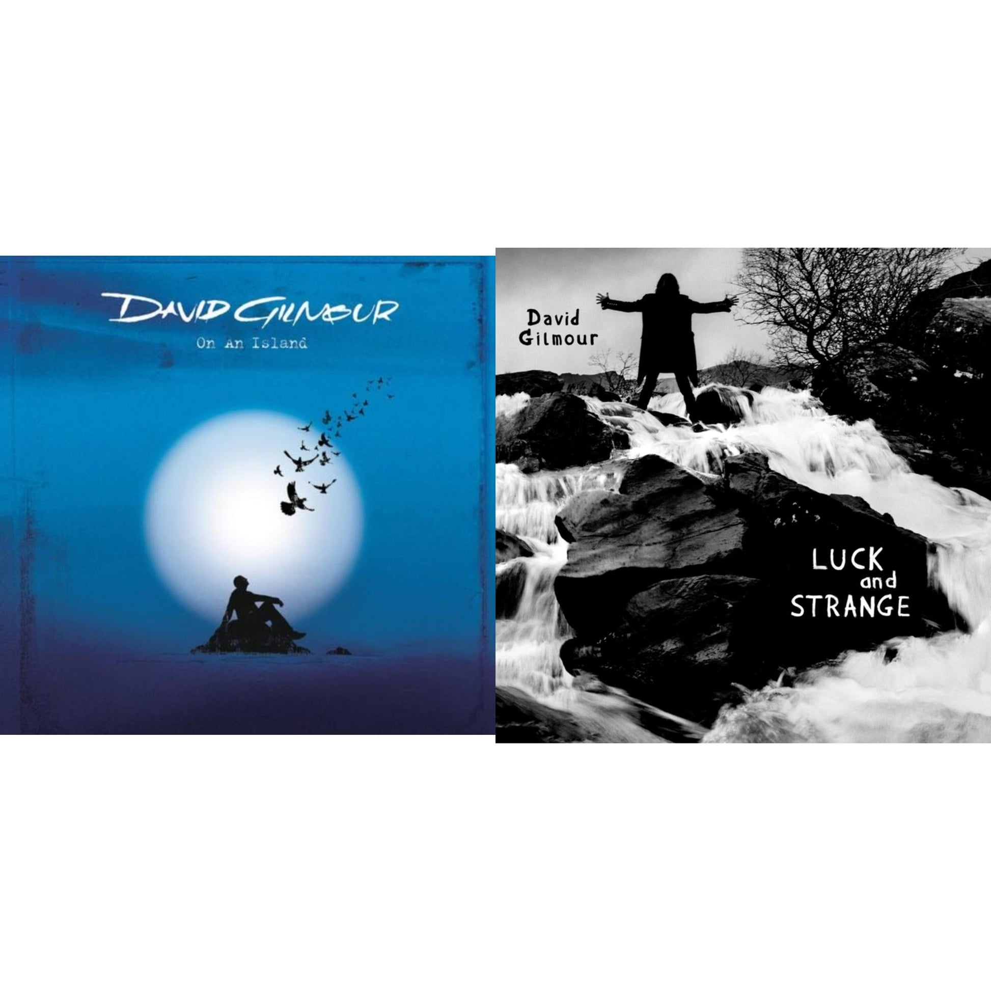 David Gilmour - Luck & Strange & On An Island - CD Bundle