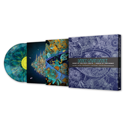 Dance Gavin Dance Night of the Fruit Mafia // Dance of the Robot - Graphic Novel (Deluxe Vinyl Record Edition)