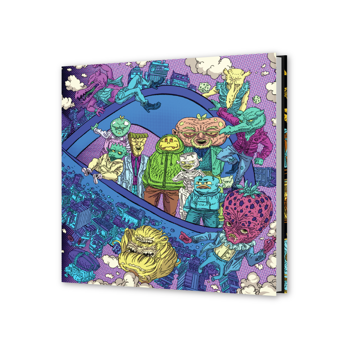 Dance Gavin Dance Night of the Fruit Mafia // Dance of the Robot - Graphic Novel (Deluxe Vinyl Record Edition)