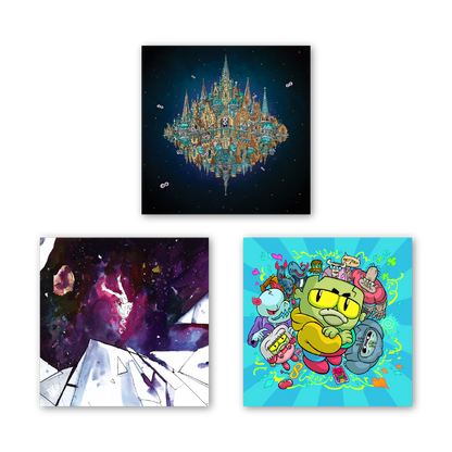Dance Gavin Dance Night of the Fruit Mafia // Dance of the Robot - Graphic Novel (Deluxe Vinyl Record Edition)