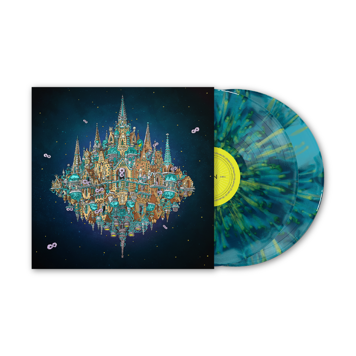 Dance Gavin Dance Night of the Fruit Mafia // Dance of the Robot - Graphic Novel (Deluxe Vinyl Record Edition)