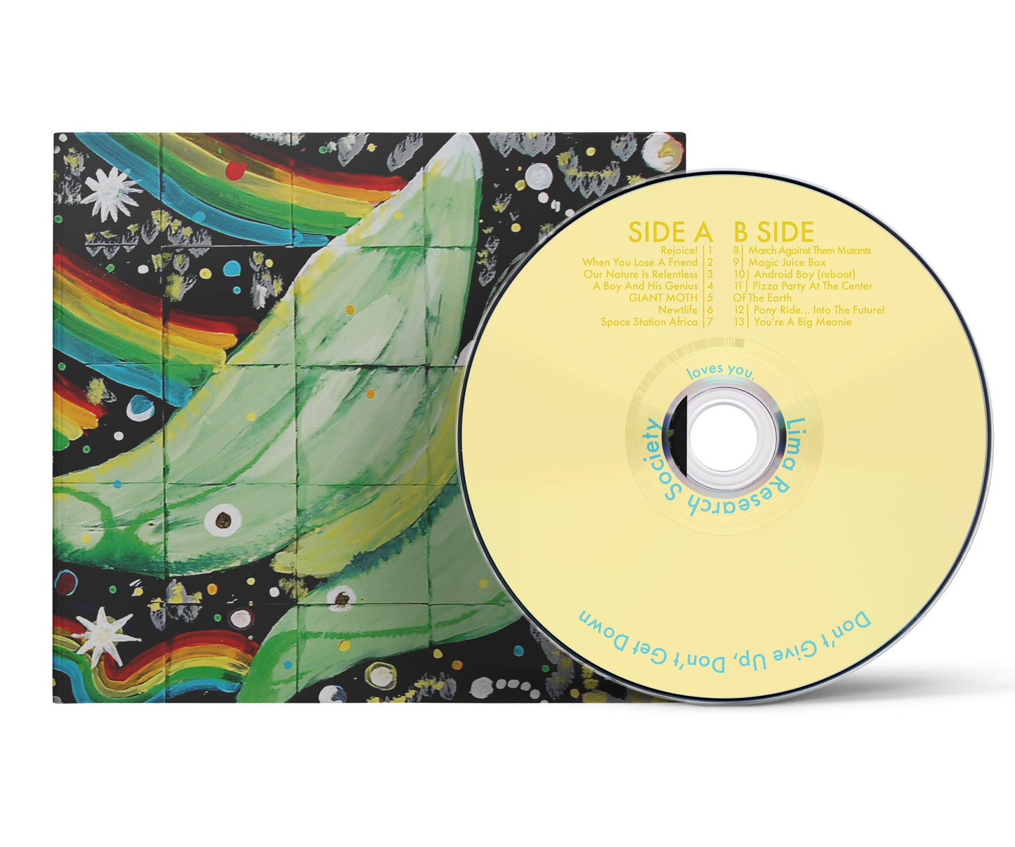 Don't Give Up, Don't Get Down - CD - Needlejuice Records - Music CD